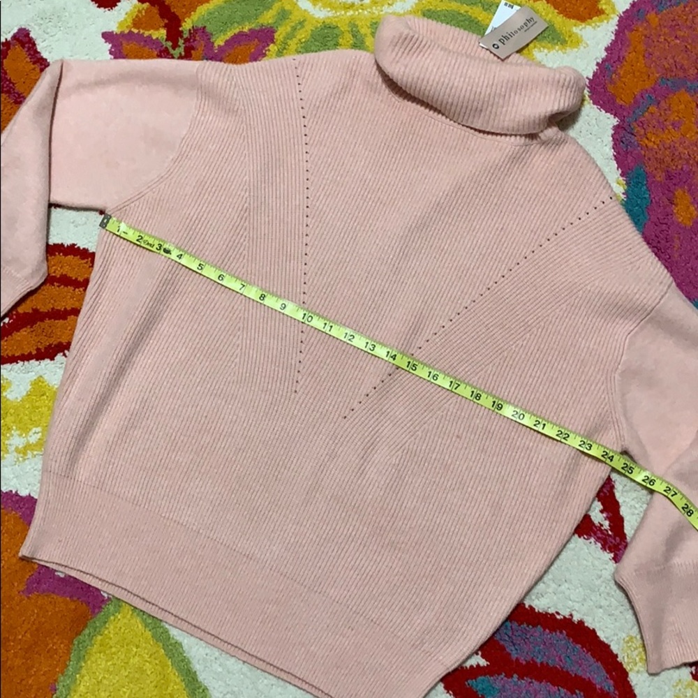 Philosophy Pink Rose Sweater - Picture 8 of 8